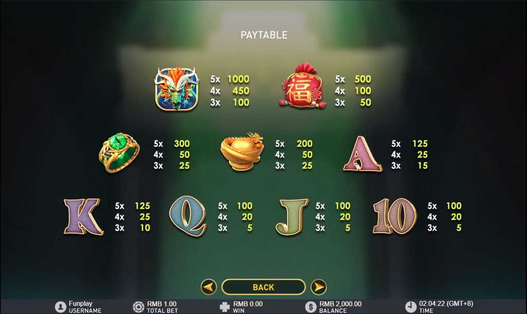 Fortune Dragon Game