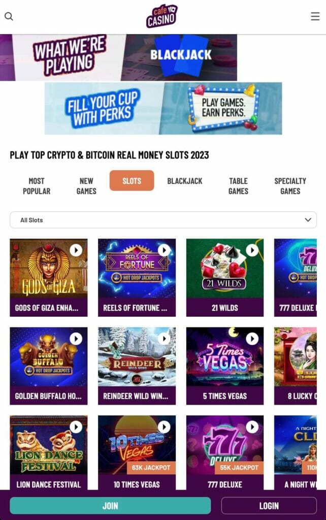 online casino list