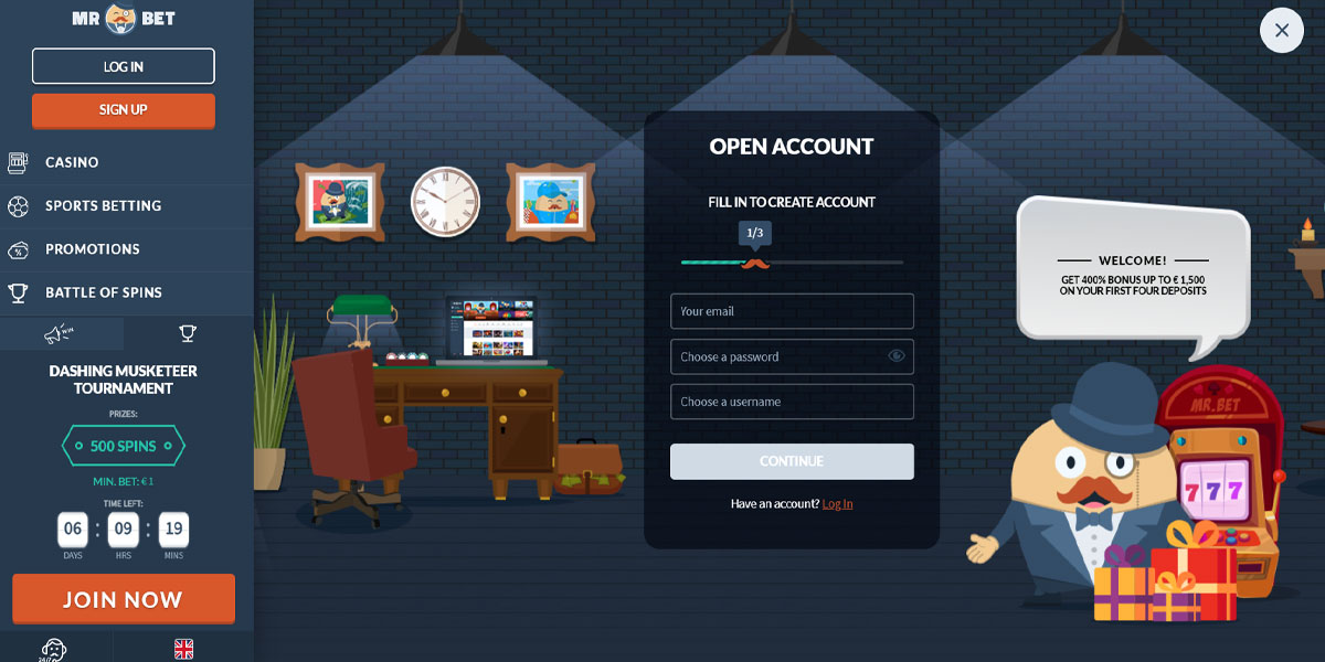 martin m online casino